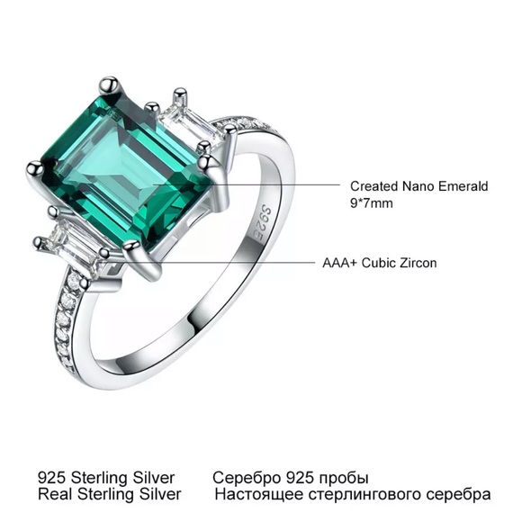 Emerald ring - Picture 3 of 5